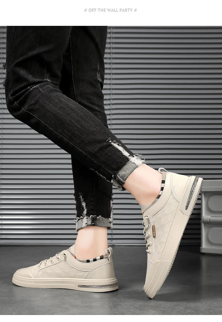 Shoes for Men Comfortable Flat Men's Casual Shoes 2024 Outdoor Wild Men's Sneakers High End Fashion One Pedal Dress Shoes Male