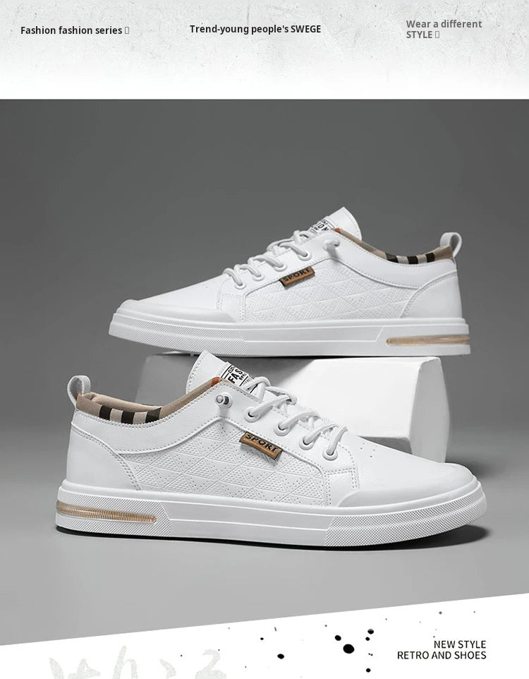Shoes for Men Comfortable Flat Men's Casual Shoes 2024 Outdoor Wild Men's Sneakers High End Fashion One Pedal Dress Shoes Male