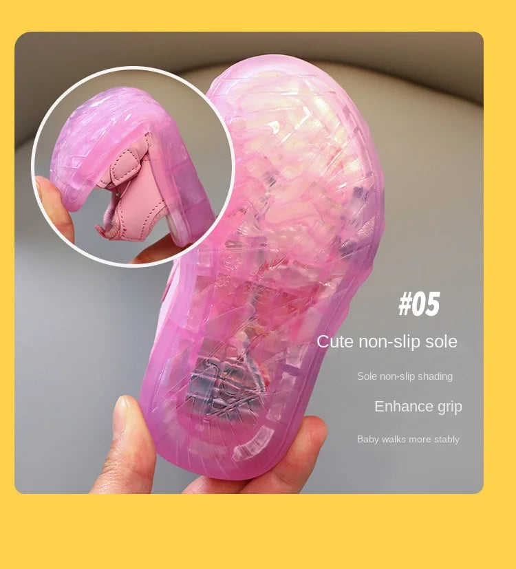 Kids Fashion Light-up Shoes Boys Luminous Light Beach Sandals Summer Little Kids Shiny Light Shoes Girls Glowing Light Sandals