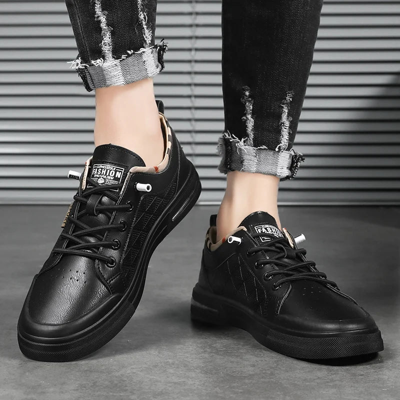 Shoes for Men Comfortable Flat Men's Casual Shoes 2024 Outdoor Wild Men's Sneakers High End Fashion One Pedal Dress Shoes Male