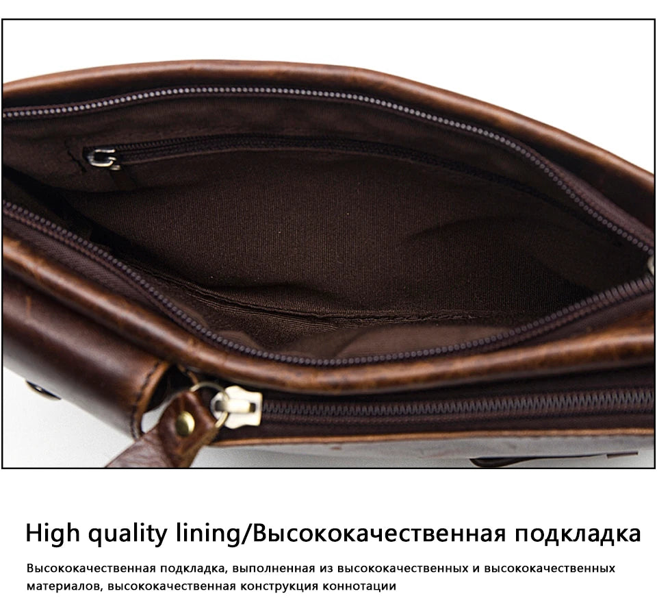 WESTAL Genuine Leather Waist Packs Men Waist Bags Fanny Pack Belt Bag Phone Bags Travel Waist Pack Male Small Waist Bag Leather